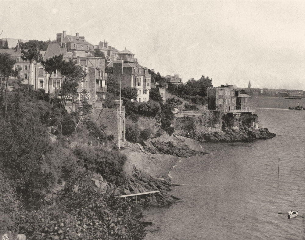ILLE-ET-VILAINE. Dinard. Bric- à- Brac 1902 old antique vintage print picture